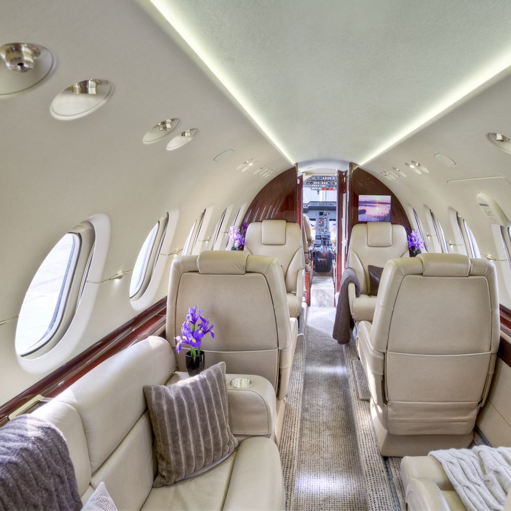 Hawker 900XP Interior
